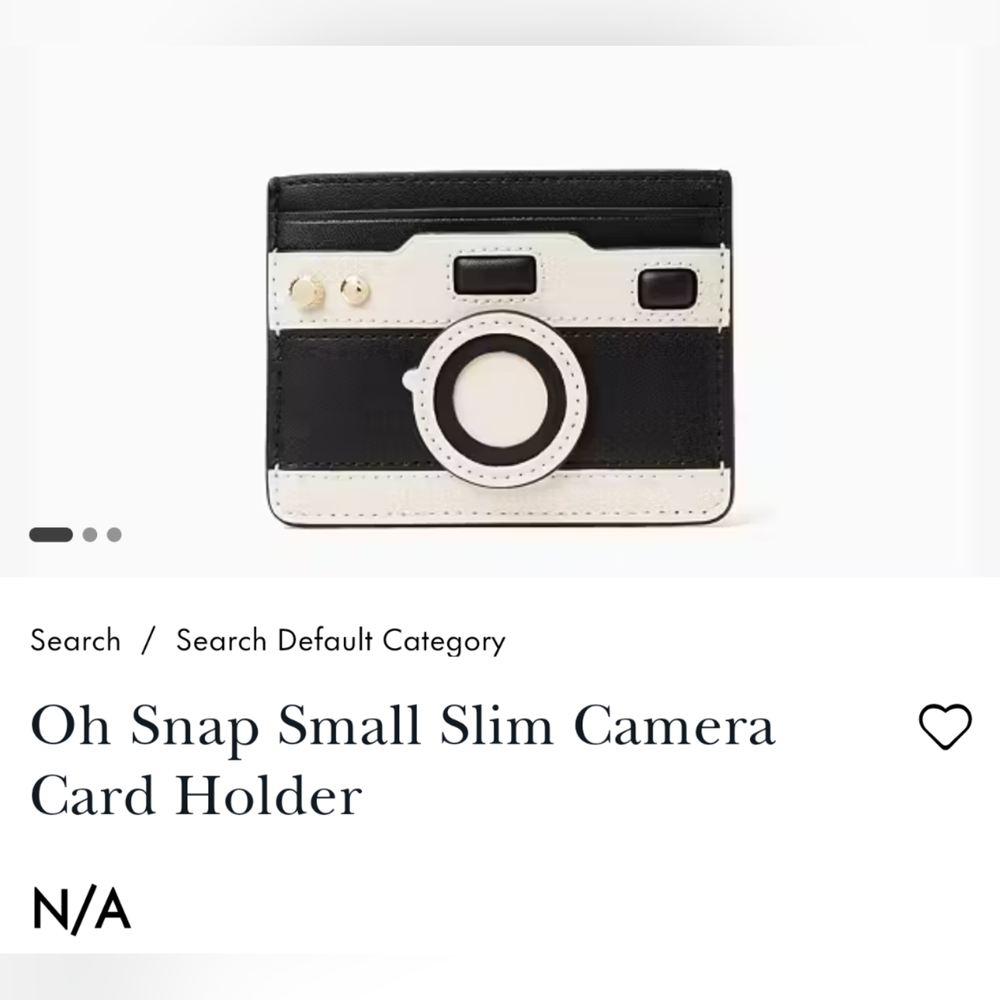 Oh Snap Kate Spade card holder
